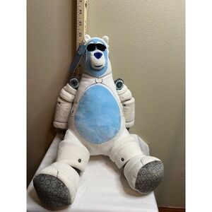 Salesforce Agentforce Agent Codey the Bear Plush Robot Mascot White Blue 14"